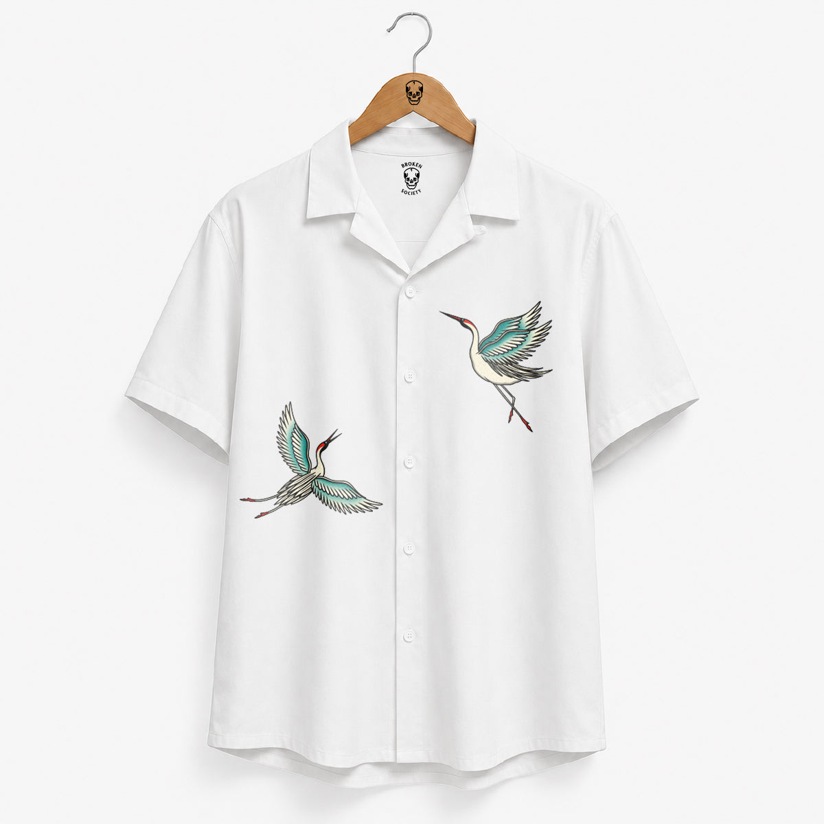 Cranes Havana Shirt (Unisex)