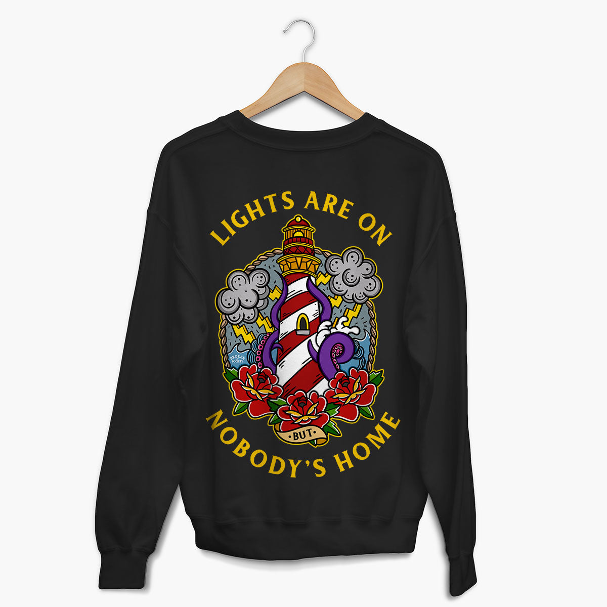 Lights Are On But Nobody's Home Sweatshirt (Unisex)
