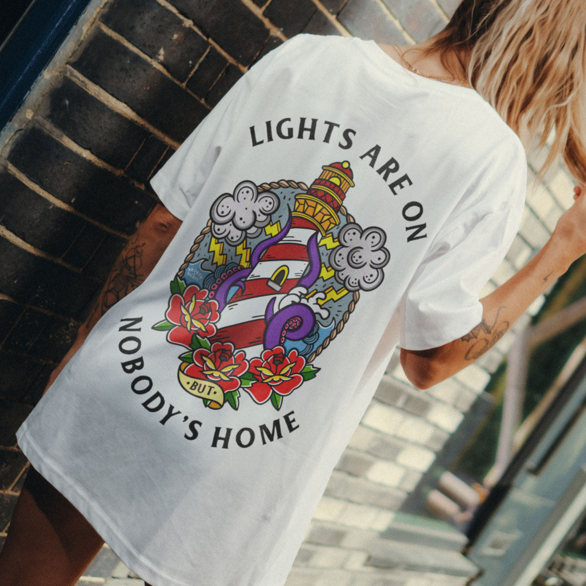 Lights Are On But Nobody's Home T-Shirt (Unisex)