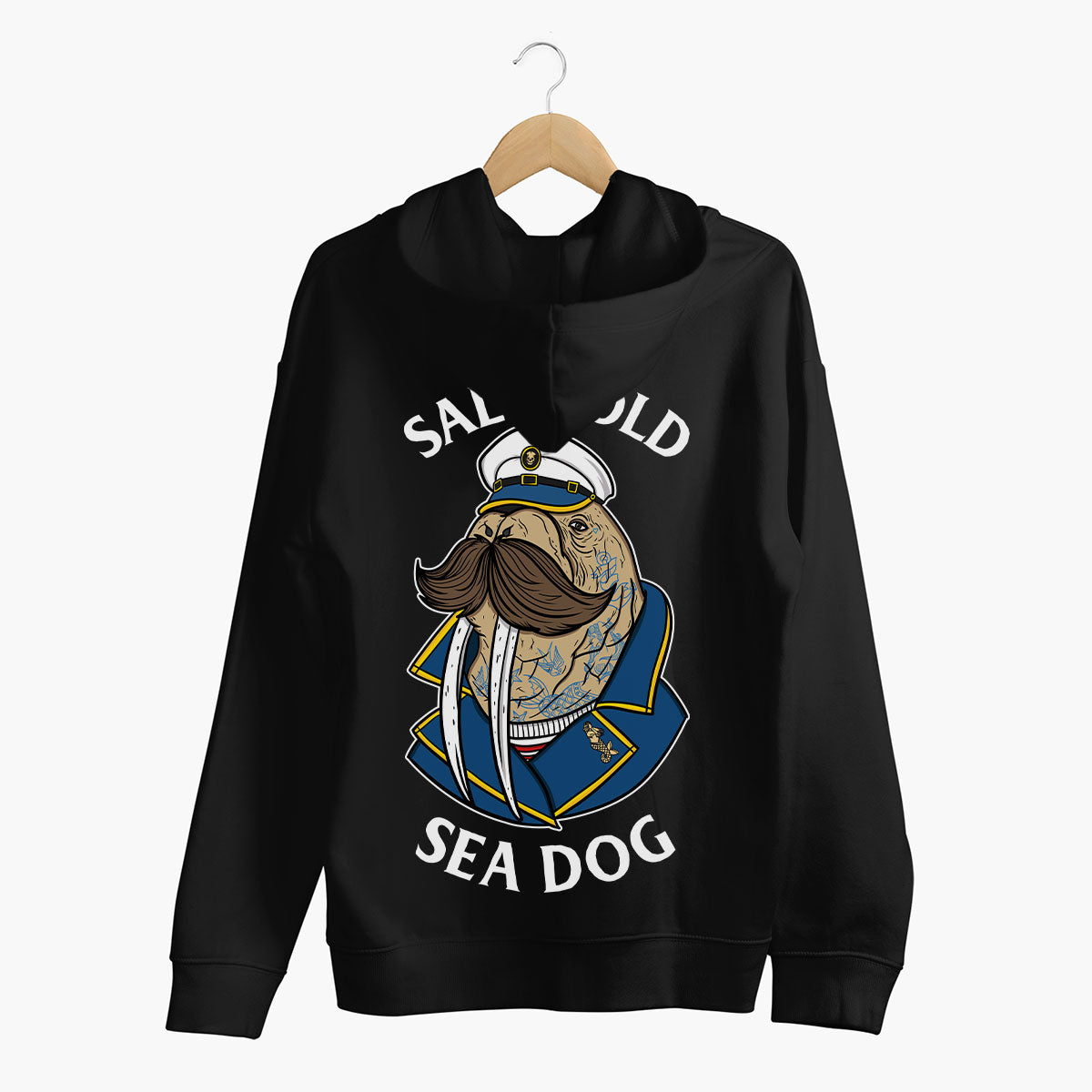 Salty Old Sea Dog Hoodie (Unisex)