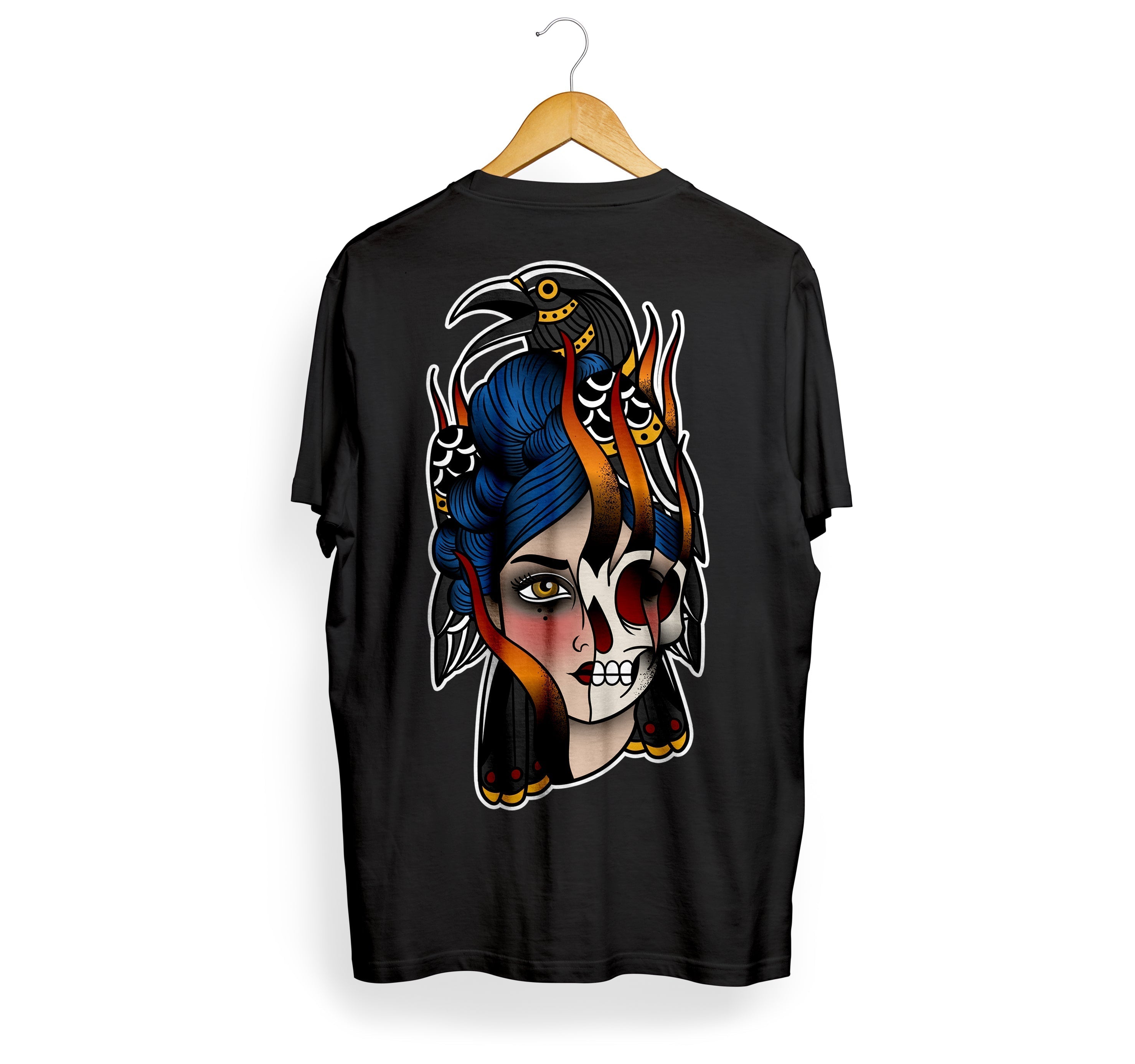 Beauty Fades T-Shirt (Unisex)-Tattoo Clothing, Tattoo T-Shirt, N03-Broken Society