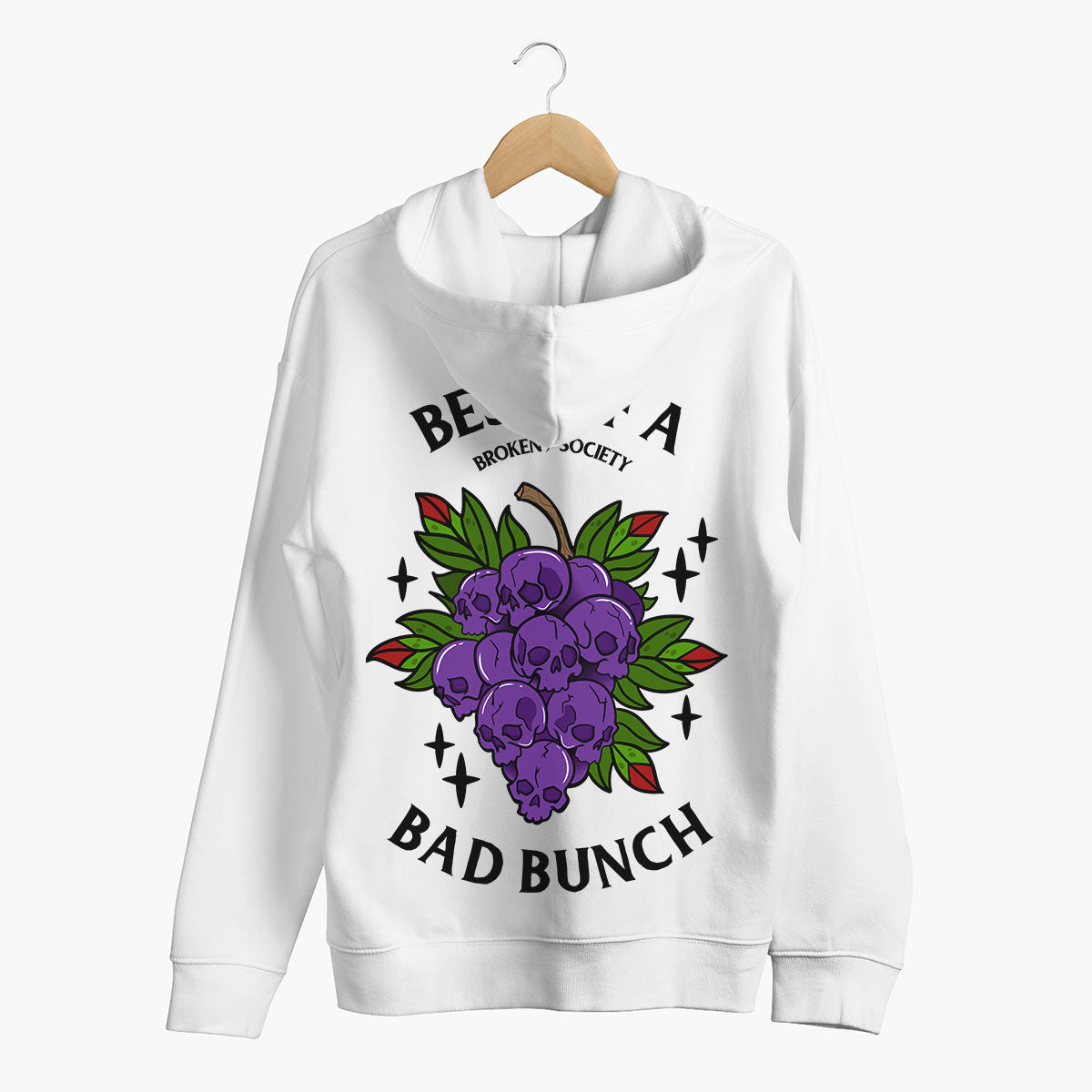 Best Of A Bad Bunch Hoodie (Unisex)-Tattoo Clothing, Tattoo Hoodie, JH001-Broken Society