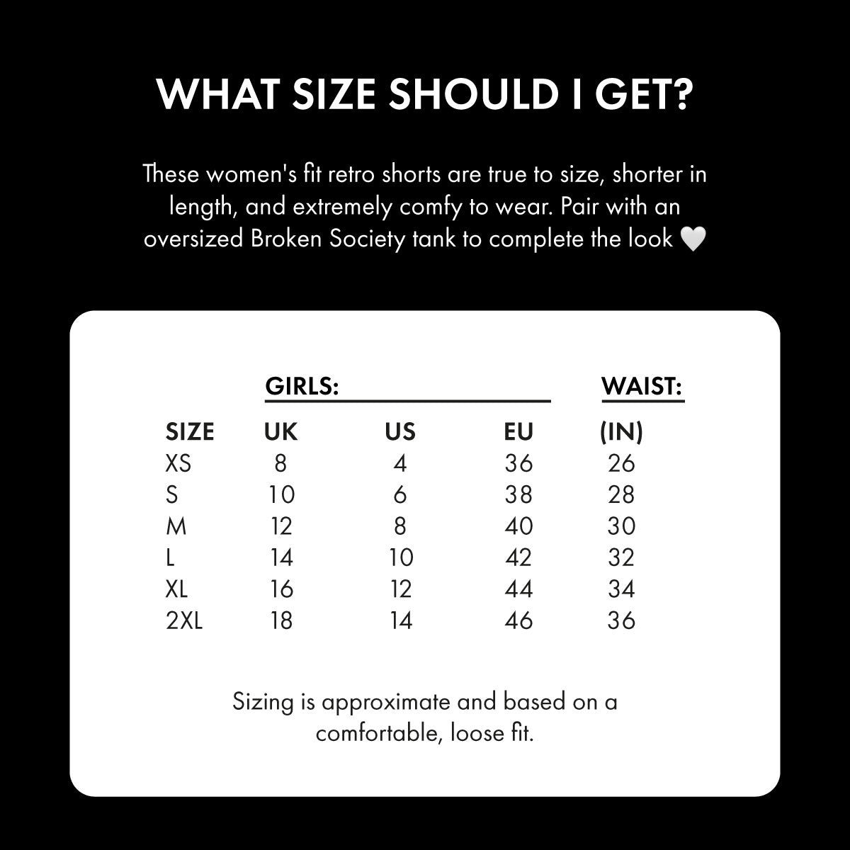 Broken Society Shorts (Unisex)-Tattoo Clothing, Tattoo Shorts, JH072-Broken Society