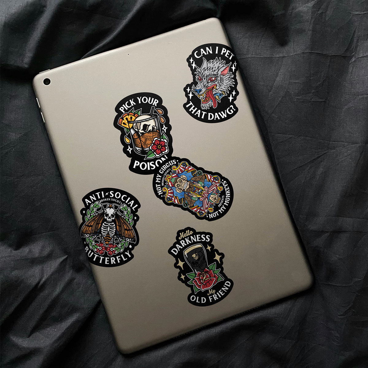 Broken Society Stickers Volume 2-Tattoo Gifts, Tattoo Accessories, Tattoo Gift, Tattoo Stickers-Broken Society