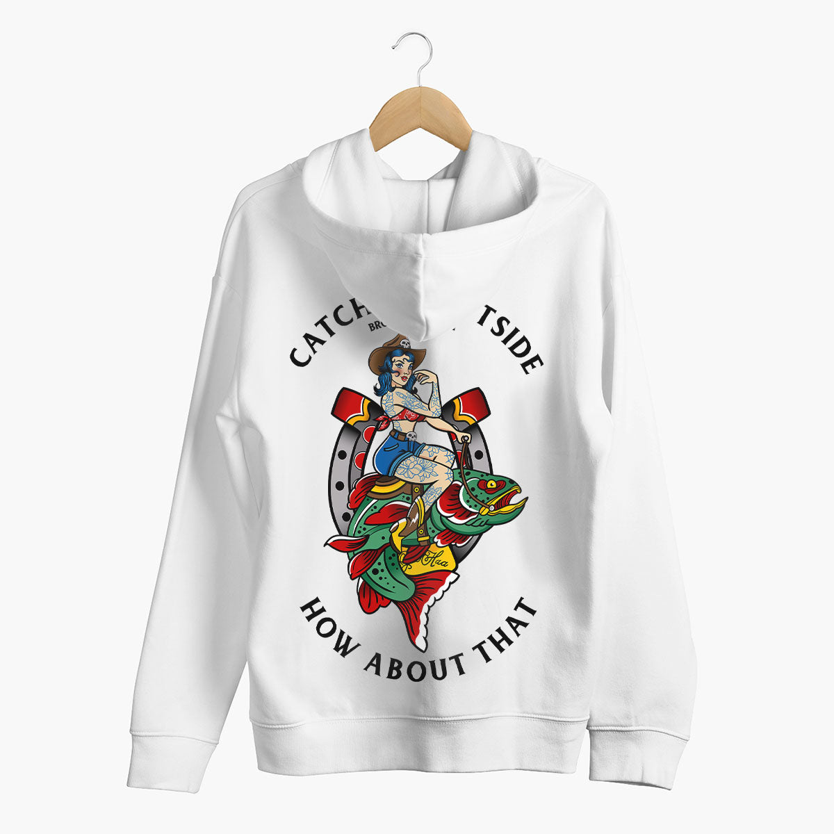 Catch Me Outside Hoodie (Unisex)-Tattoo Clothing, Tattoo Hoodie, JH001-Broken Society