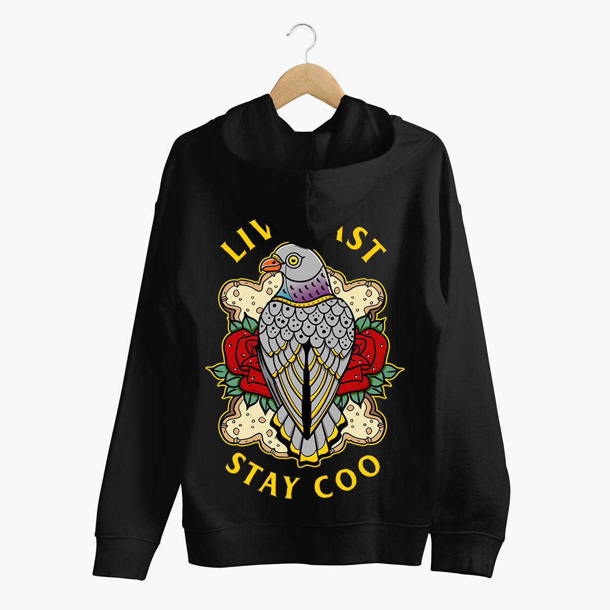 Death From Above Hoodie (Unisex)-Tattoo Clothing, Tattoo Hoodie, JH001-Broken Society