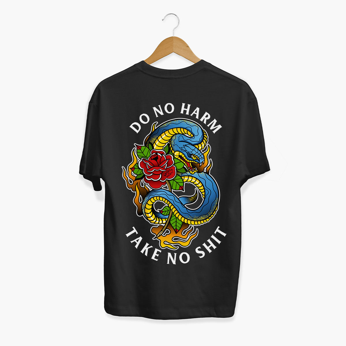 Do No Harm T-Shirt (Unisex)-Tattoo Clothing, Tattoo T-Shirt, EP01-Broken Society