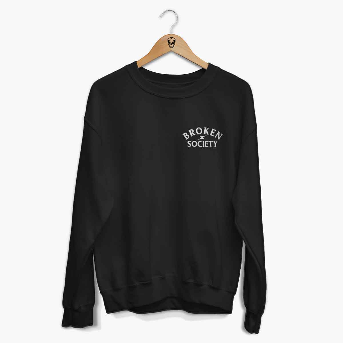 Look On The Bright Side Sweatshirt (Unisex)-Tattoo Clothing, Tattoo Sweatshirt, JH030-Broken Society