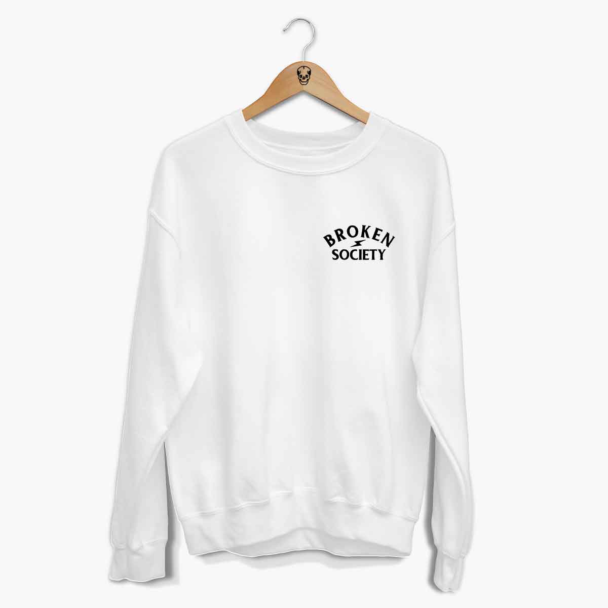Look On The Bright Side Sweatshirt (Unisex)-Tattoo Clothing, Tattoo Sweatshirt, JH030-Broken Society
