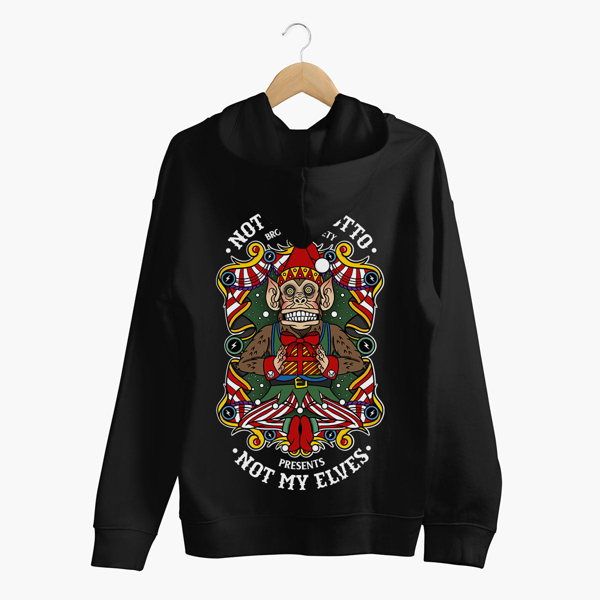 Not My Grotto Hoodie (Unisex)-Tattoo Clothing, Tattoo Hoodie, JH001-Broken Society