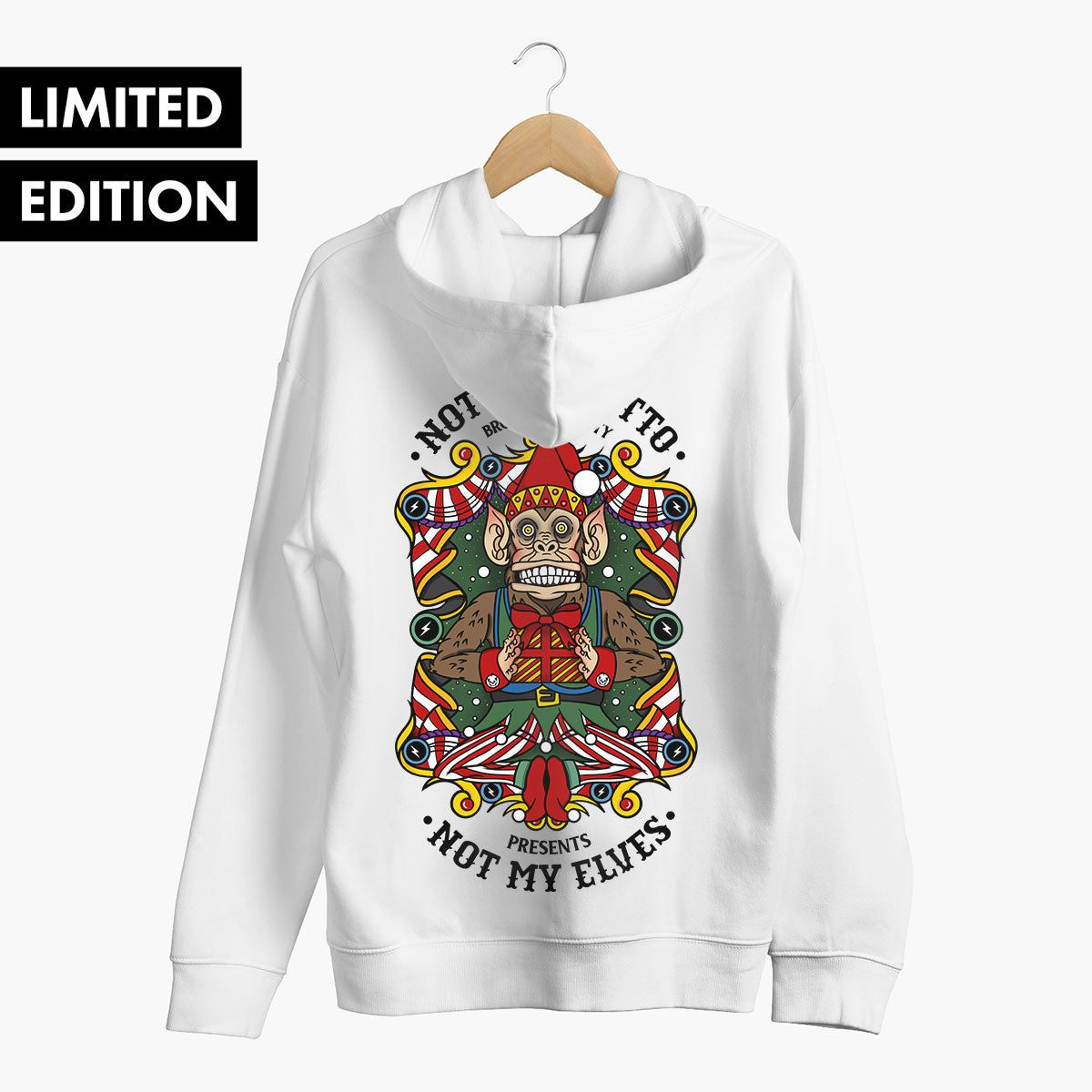 Not My Grotto Hoodie (Unisex)-Tattoo Clothing, Tattoo Hoodie, JH001-Broken Society