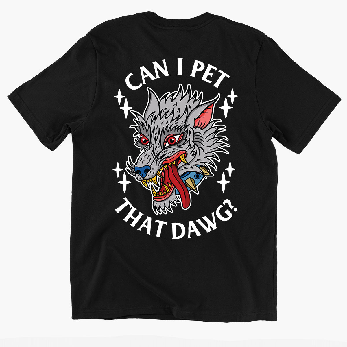Pet That Dawg Kids T-Shirt (Unisex)-Tattoo Clothing, Tattoo Kids Shirt, Mini Creator-Broken Society