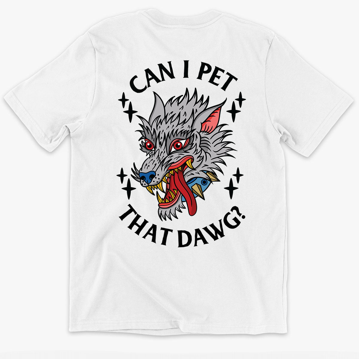 Pet That Dawg Kids T-Shirt (Unisex)-Tattoo Clothing, Tattoo Kids Shirt, Mini Creator-Broken Society