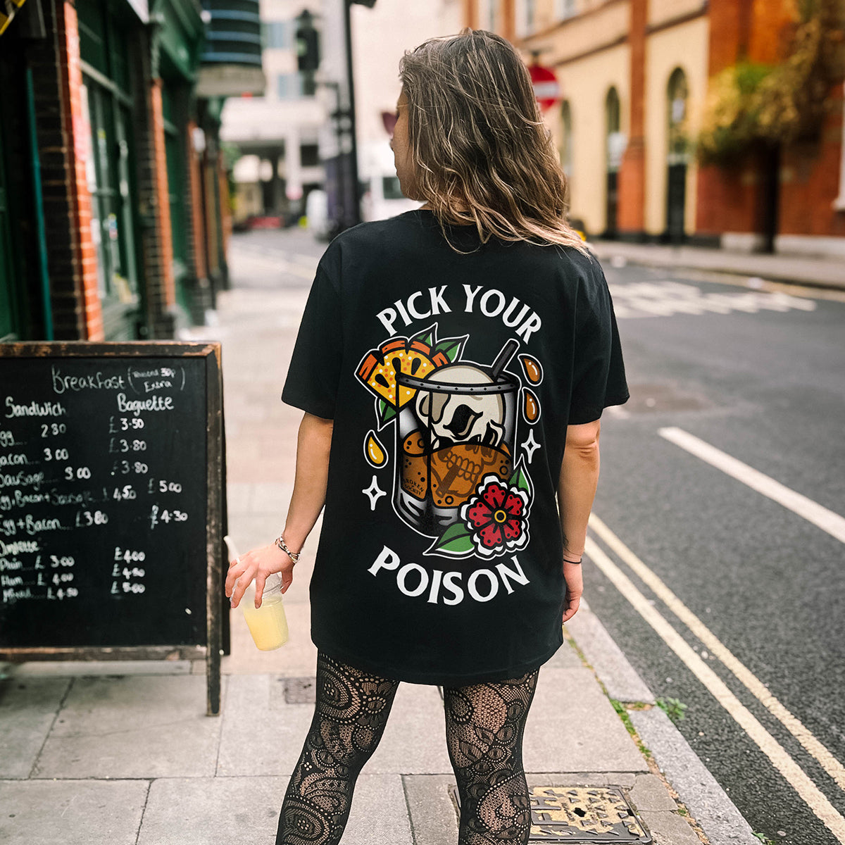 Pick Your Poison T-Shirt (Unisex)-Tattoo Clothing, Tattoo T-Shirt, EP01-Broken Society