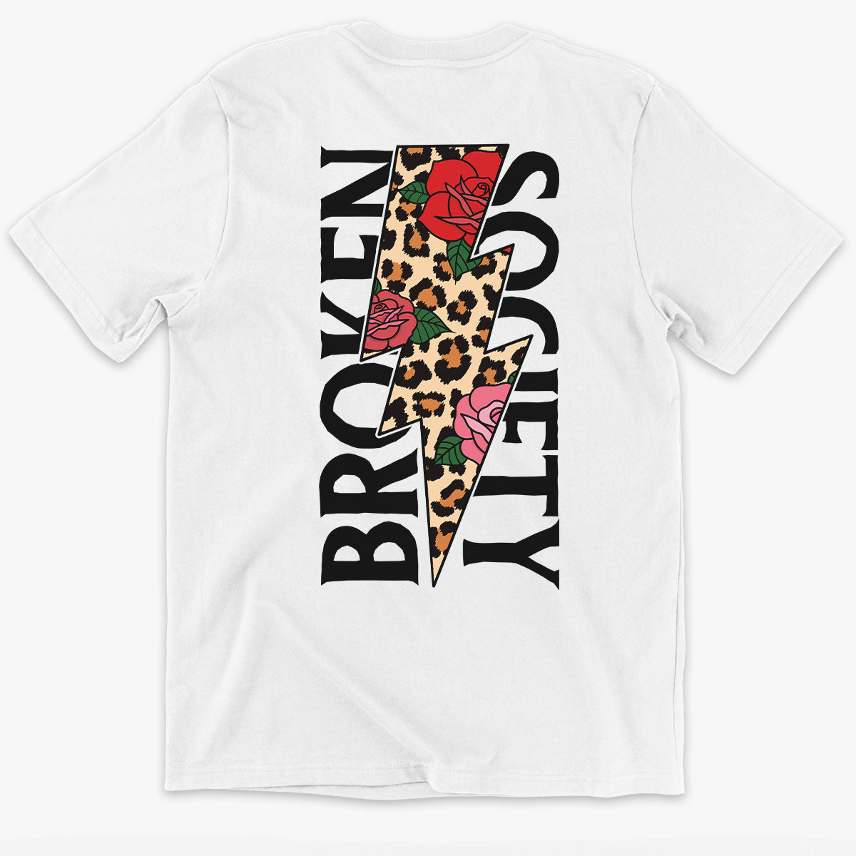 Roses And Animal Kids T-Shirt (Unisex)-Tattoo Clothing, Tattoo Kids Shirt, Mini Creator-Broken Society