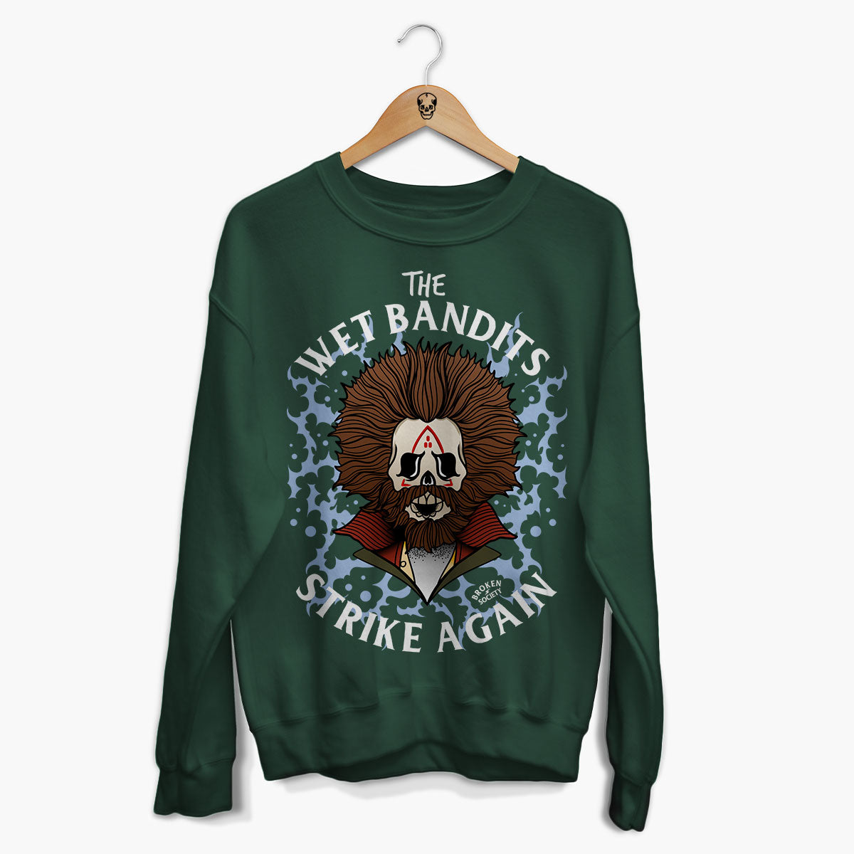The Wet Bandits Strike Again Christmas Jumper (Unisex)-Tattoo Clothing, Tattoo Sweatshirt, JH030-Broken Society