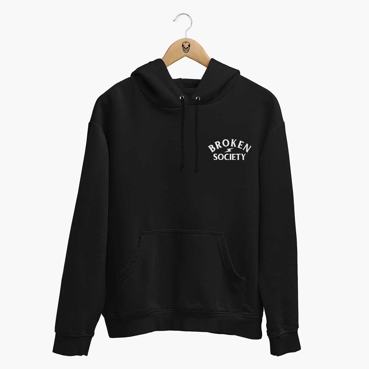 Thick Thighs Spooky Vibes Hoodie (Unisex)-Tattoo Clothing, Tattoo Hoodie, JH001-Broken Society