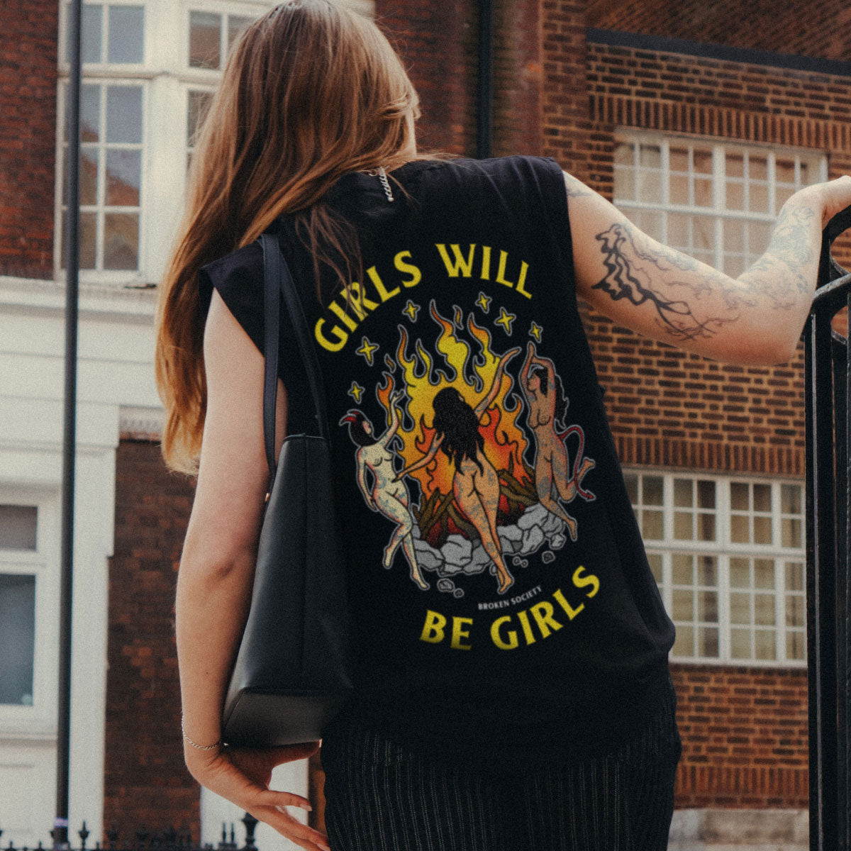 Ärmelloses T-Shirt „Wenn es regnet, schüttet es“ (Unisex)