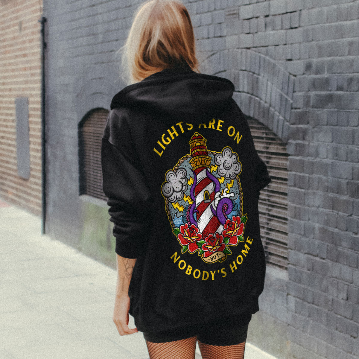 Lights Are On But Nobody's Home Hoodie (Unisex)
