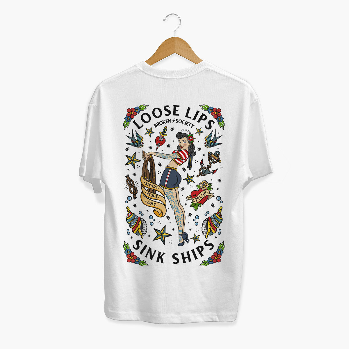 Loose Lips Sink Ships T-Shirt (Unisex)