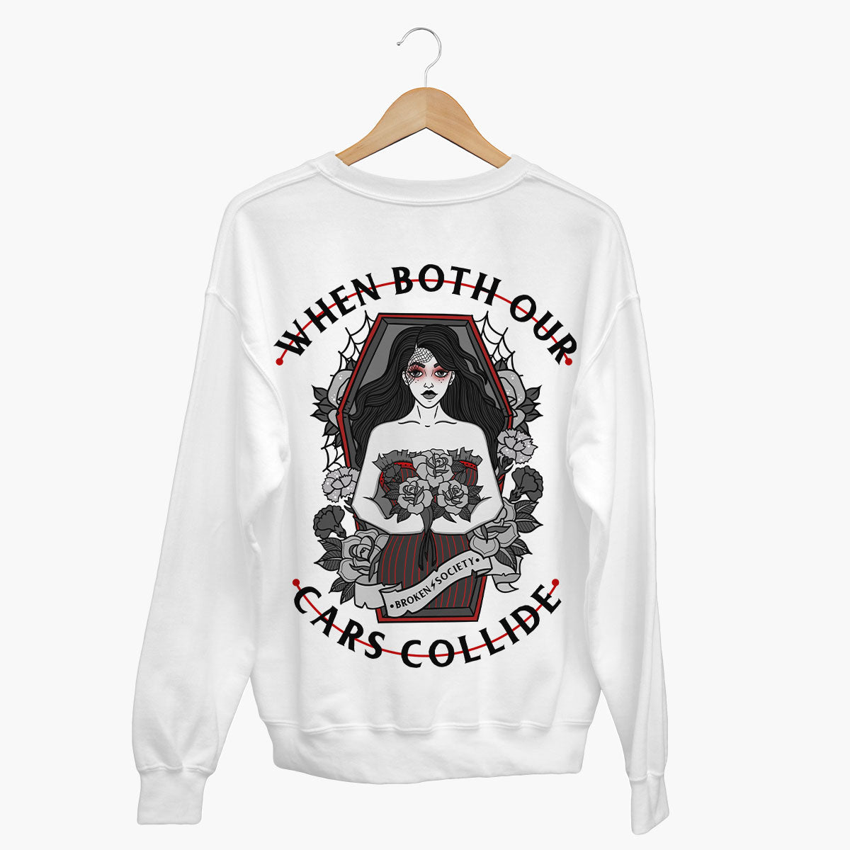 When Cars Collide Sweatshirt (Unisex)