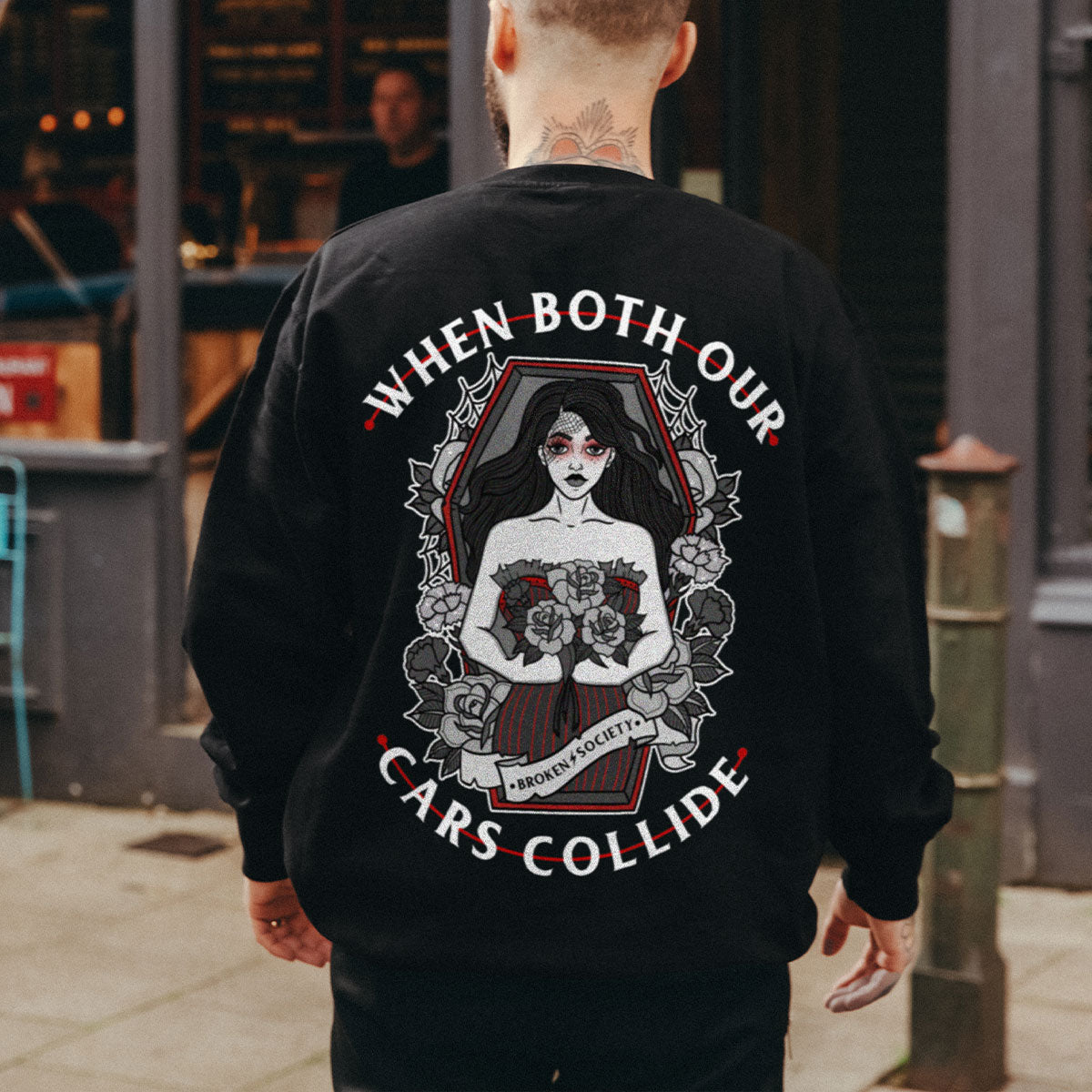 When Cars Collide Sweatshirt (Unisex)