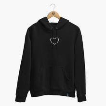 Load image into Gallery viewer, Barbed Wire Heart Embroidered Hoodie (Unisex)-Tattoo Clothing, Tattoo Hoodie, JH001-Broken Society