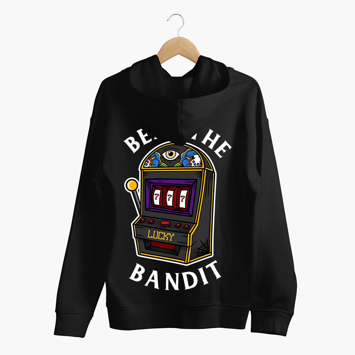 Beat The Bandit Hoodie (Unisex)-Tattoo Clothing, Tattoo Hoodie, JH001-Broken Society