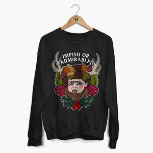 Belsnickel Christmas Jumper (Unisex)-Tattoo Clothing, Tattoo Sweatshirt, JH030-Broken Society