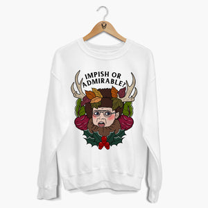 Belsnickel Christmas Jumper (Unisex)-Tattoo Clothing, Tattoo Sweatshirt, JH030-Broken Society