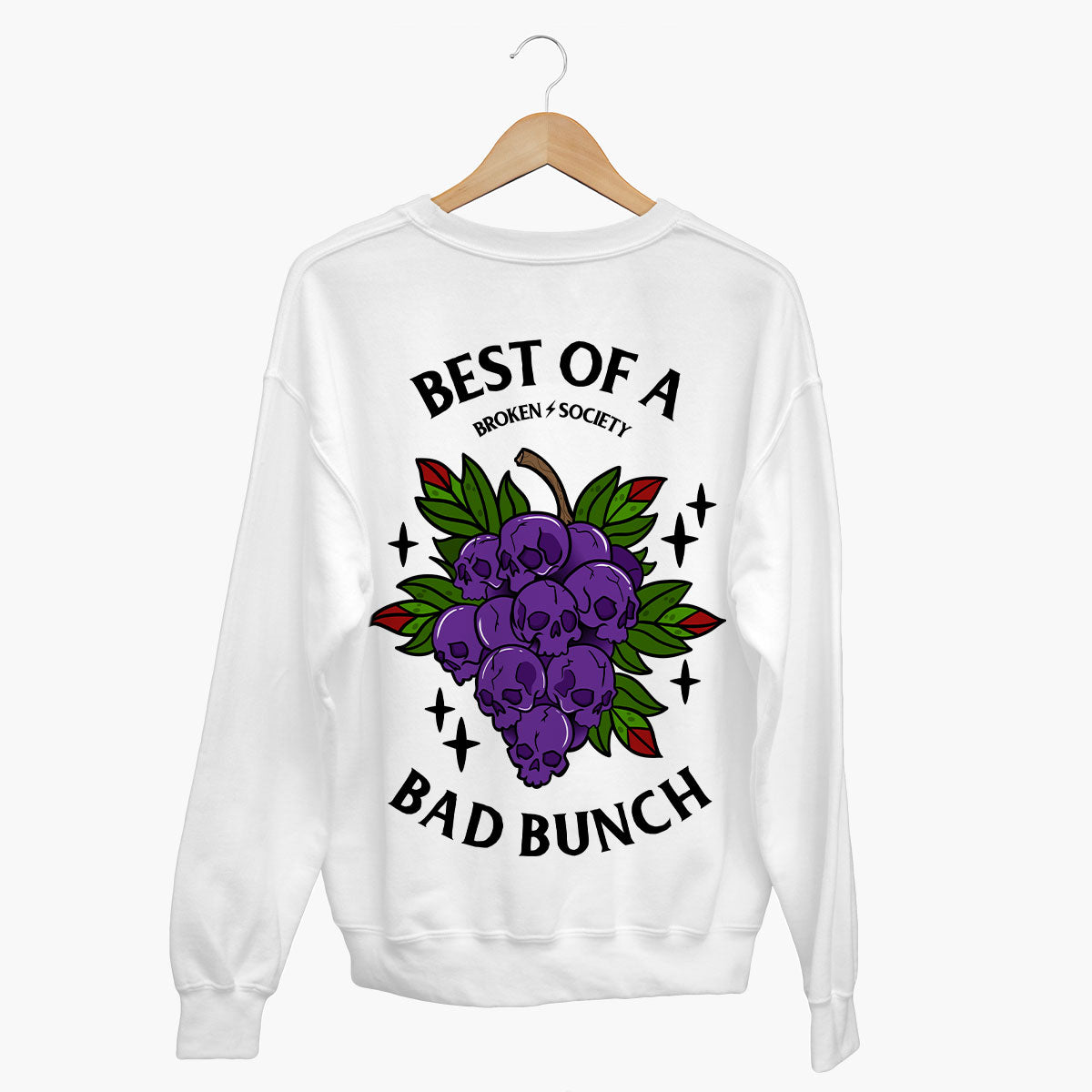 Best Of A Bad Bunch Sweatshirt (Unisex)-Tattoo Clothing, Tattoo Sweatshirt, JH030-Broken Society