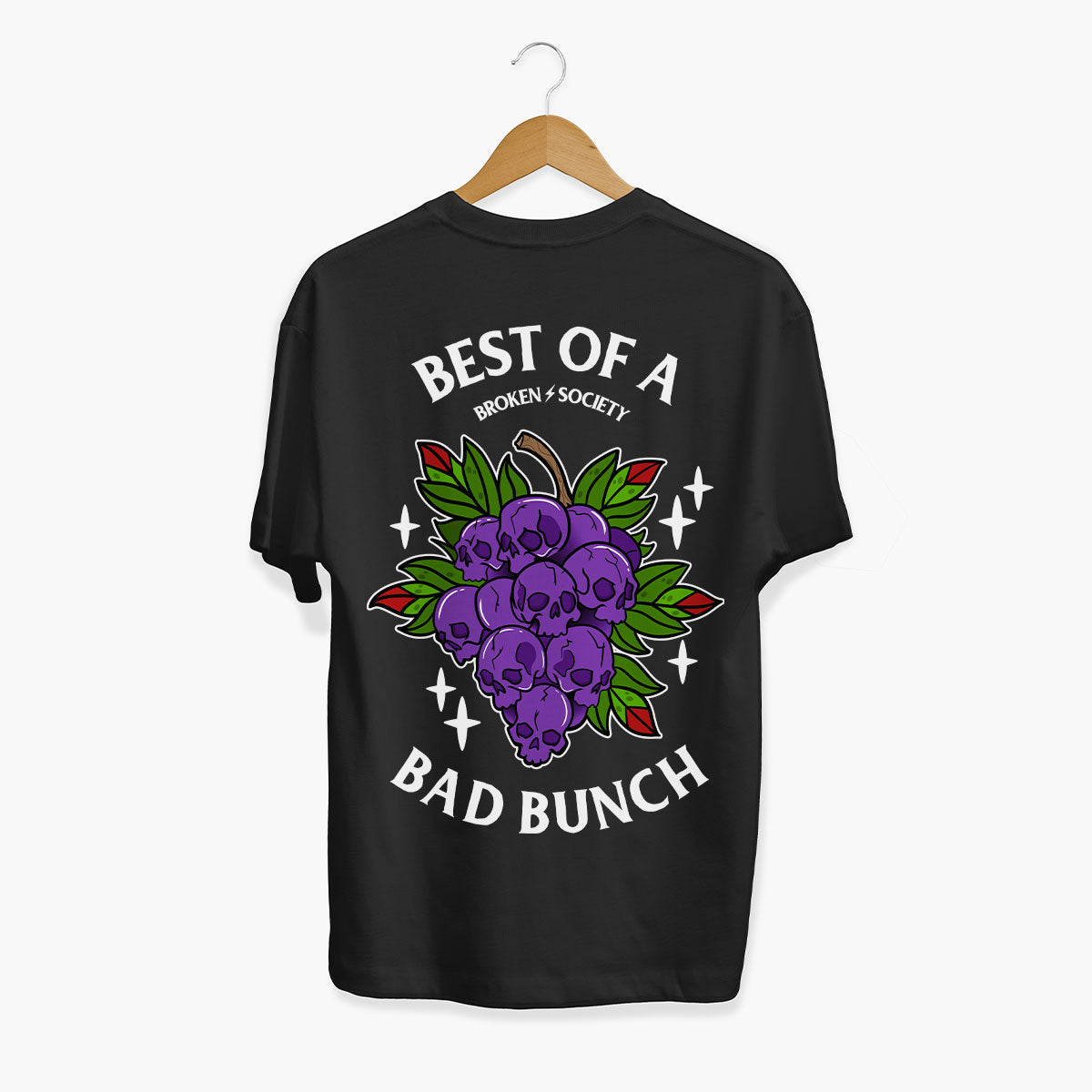 Best Of A Bad Bunch T-Shirt (Unisex)-Tattoo Clothing, Tattoo T-Shirt, EP01-Broken Society