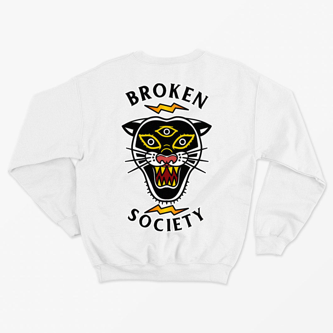 Black Panther Kids Sweatshirt (Unisex)-Broken Society