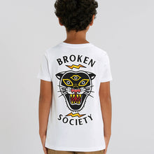 Load image into Gallery viewer, Black Panther Kids T-Shirt (Unisex)-Tattoo Clothing, Tattoo Kids Shirt, Mini Creator-Broken Society