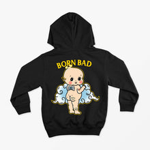 Load image into Gallery viewer, Born Bad Angel Kids Hoodie (Unisex)-Tattoo Clothing, Tattoo Hoodie, JH001B-Broken Society