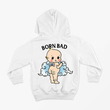 Load image into Gallery viewer, Born Bad Angel Kids Hoodie (Unisex)-Tattoo Clothing, Tattoo Hoodie, JH001B-Broken Society