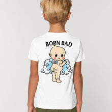 Load image into Gallery viewer, Born Bad Angel Kids T-Shirt (Unisex)-Tattoo Clothing, Tattoo Kids Shirt, Mini Creator-Broken Society