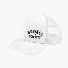 Load image into Gallery viewer, Broken Society Embroidered Trucker Cap-Tattoo Clothing, Tattoo Accessories, Tattoo Gift, Tattoo Trucker Cap,BB646-Broken Society