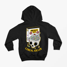 Load image into Gallery viewer, Cereal Killer Kids Hoodie (Unisex)-Tattoo Clothing, Tattoo Hoodie, JH001B-Broken Society