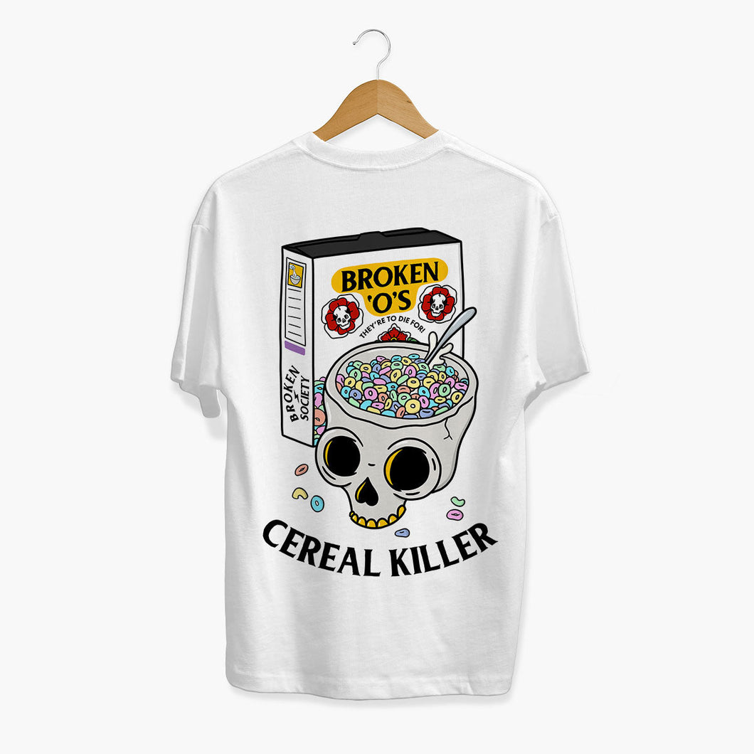 Cereal Killer T-shirt (Unisex)-Tattoo Clothing, Tattoo T-Shirt, N03-Broken Society