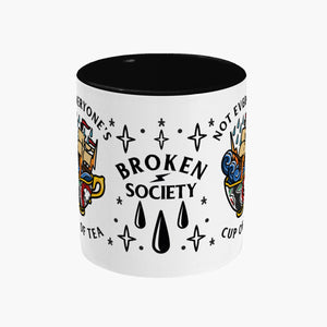 Cup of Tea Bundle (Black)-Tattoo Apparel, Tattoo Accessories, Tattoo Gift, Tattoo Bundle-Broken Society