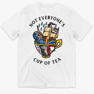 Not Everyone's Cup Of Tea Kids T-Shirt (Unisex)-Tattoo Clothing, Tattoo Kids Shirt, Mini Creator-Broken Society