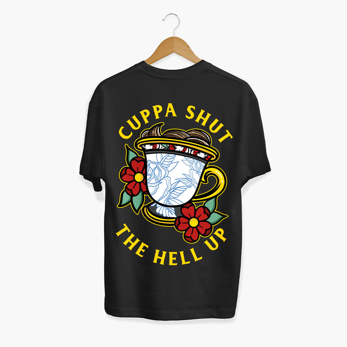 Cuppa Shut The Hell Up T-Shirt (Unisex)