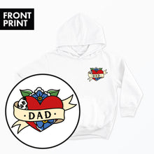 Load image into Gallery viewer, Dad Kids Hoodie (Unisex)-Tattoo Clothing, Tattoo Hoodie, JH001B-Broken Society