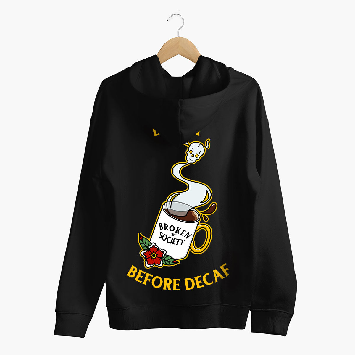 Death Before Decaf Hoodie