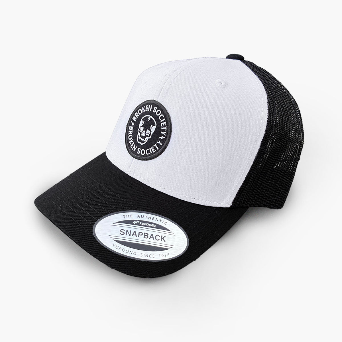 Emblem Patch Cap (Unisex)-Tattoo Clothing, Tattoo Accessories, Tattoo Gift, Tattoo Emblem Patch Cap, YP129, YP023-Broken Society