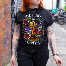 Load image into Gallery viewer, Get In Loser T-Shirt (Unisex)-Tattoo Clothing, Tattoo T-Shirt, N03-Broken Society