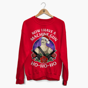 Ho Ho Ho Christmas Jumper (Unisex)-Tattoo Clothing, Tattoo Sweatshirt, JH030-Broken Society