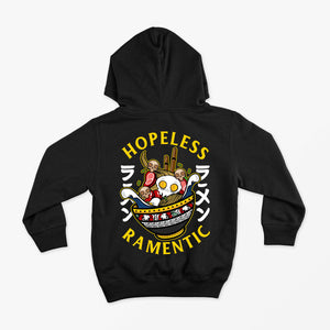 Hopeless Ramentic Kids Hoodie (Unisex)-Tattoo Clothing, Tattoo Hoodie, JH001B-Broken Society