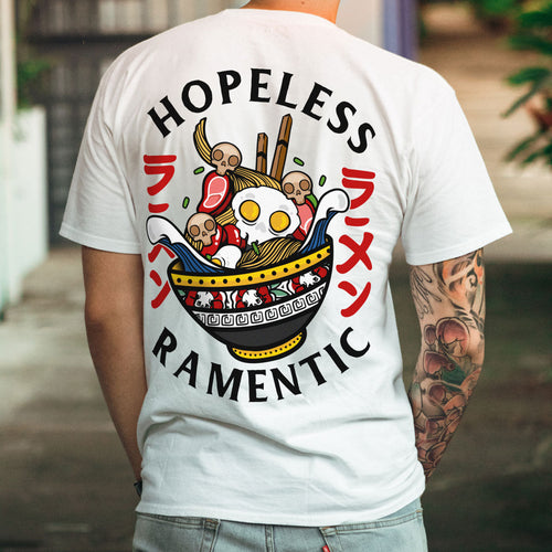 Hopeless Ramentic T-shirt (Unisex)-Tattoo Clothing, Tattoo T-Shirt, N03-Broken Society